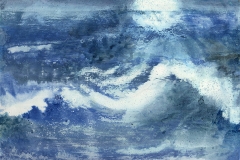 Moon and Wave