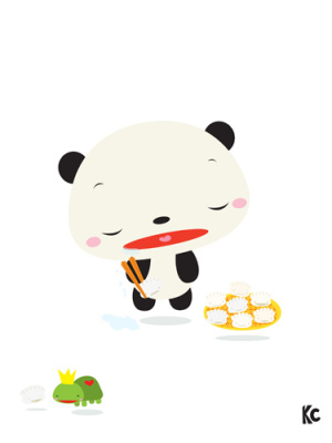 Narcoleptic Panda