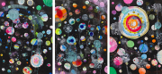 Liz Tran, Moonscape (triptych)