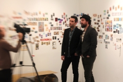 Michael Kagan & Jean-Pierre Roy talk to the press